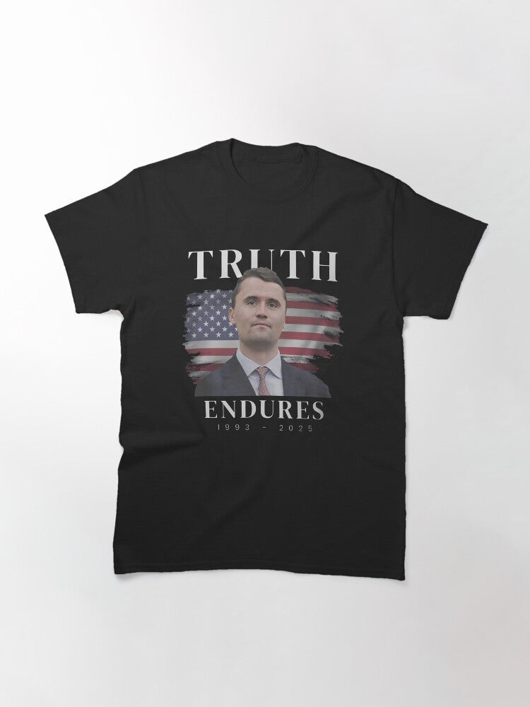 Charlie Kirk Shooters Shirt Truth Endures T-Shirt Charlie Kirk Merch Gifts For Patriots