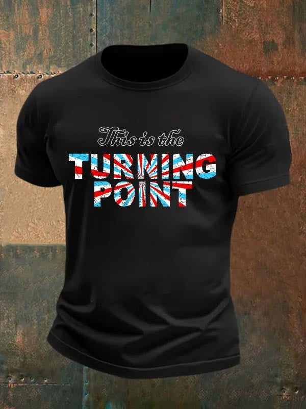 Charlie Kirk This Is The Turning Point T-Shirt TPUSA Charlie Kirk Apparel Gifts