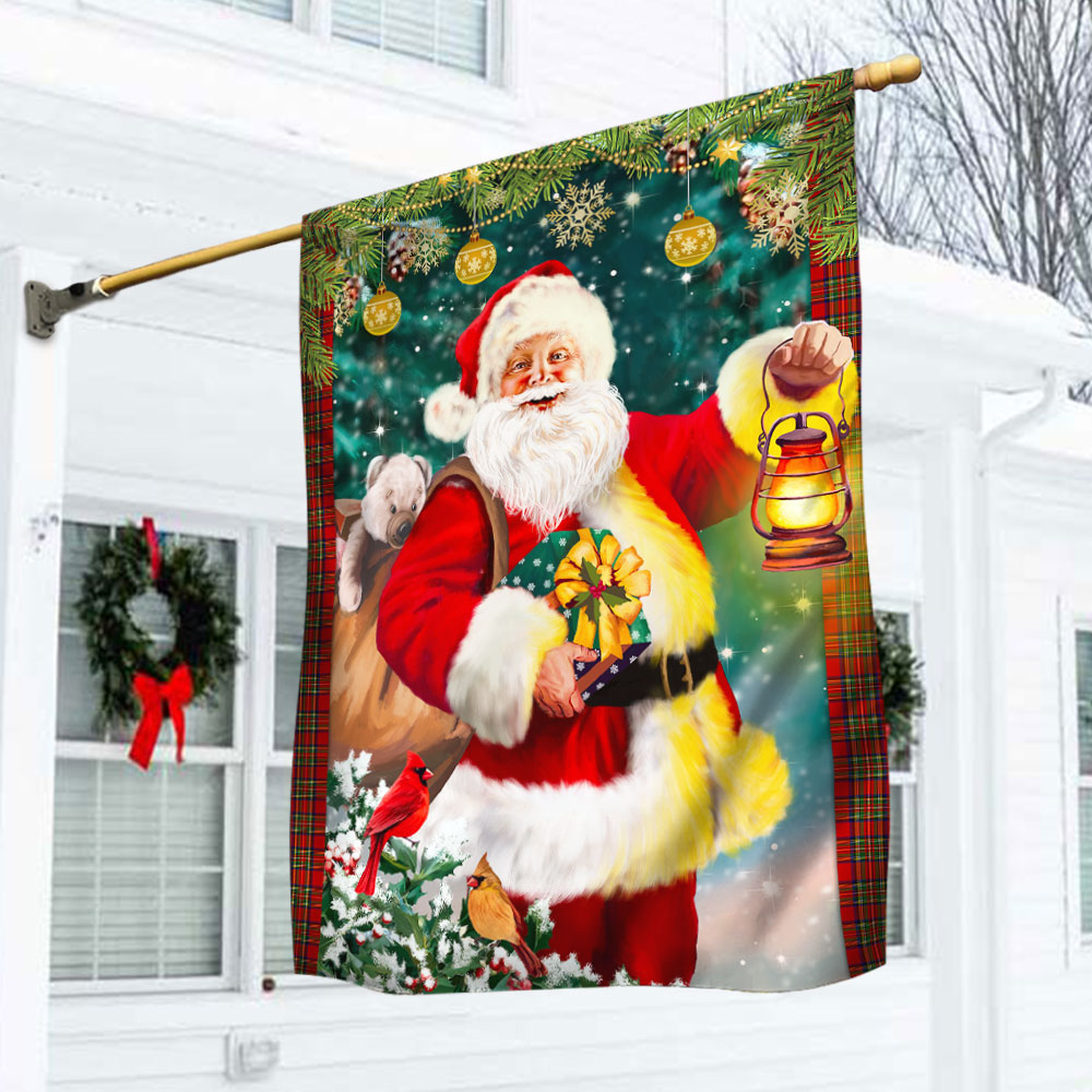 Christmas Flag Santa Claus Christmas Flag - Liberish