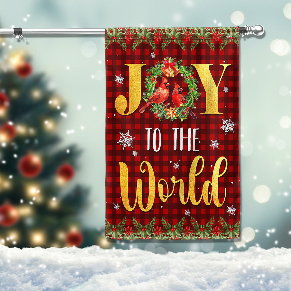 Christmas Nativity Flag Joy To The World Flag - Liberish