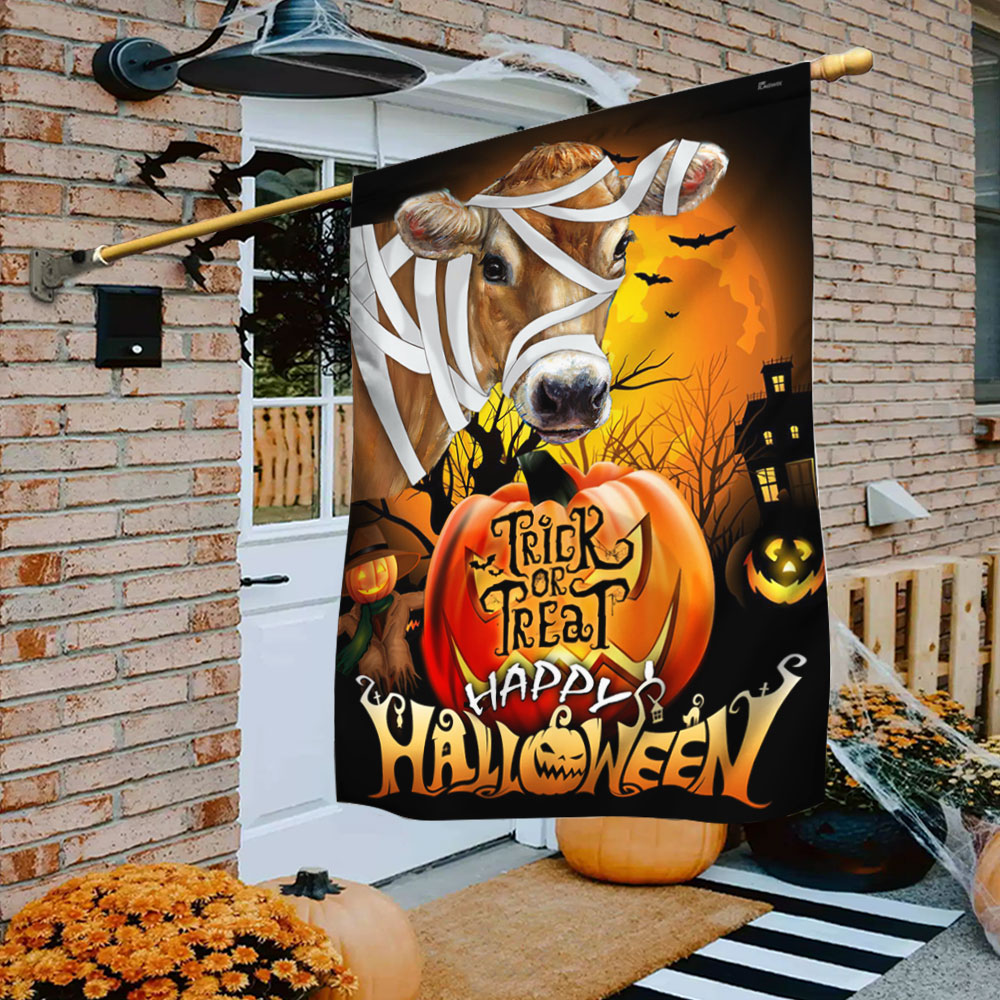 Cow Flag Halloween Costume Trick Or Treat - Liberish