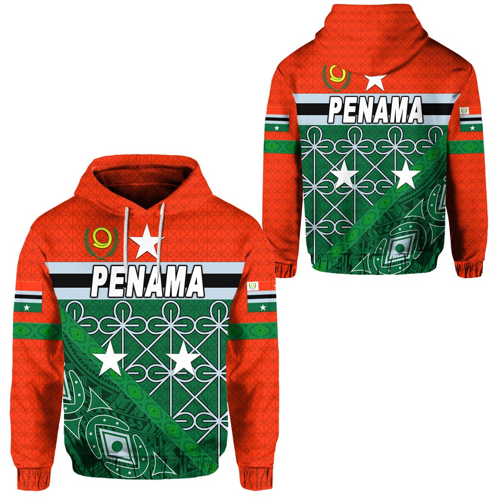 Penama Province Hoodie Vanuatu Pattern Unique Style LT8
