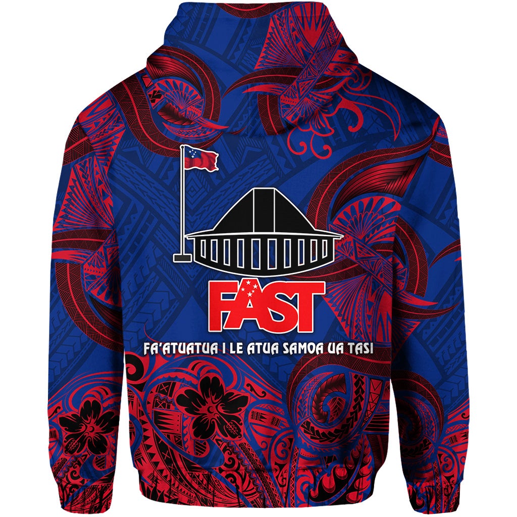 Samoa FAST Party Zip Hoodie Unique Style NO.1 LT8