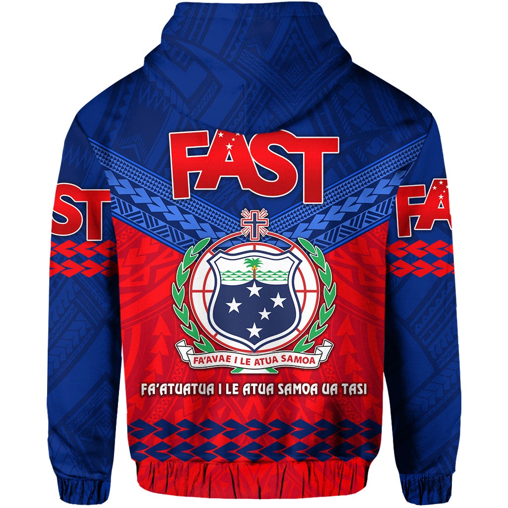 Samoa FAST Party Hoodie Simple Style LT8