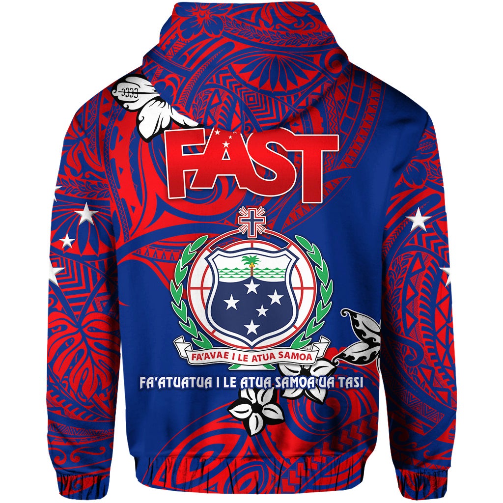 Samoa FAST Party Hoodie Unique Vibes LT8