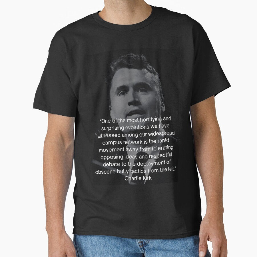 Freedom Charlie Kirk T-shirt Charlie Kirk Quote Best Patriotic Present For Loved Ones - Liberish