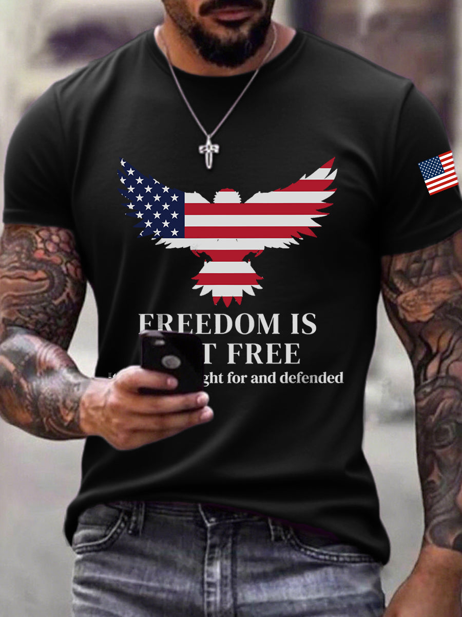 Freedom Charlie Kirk T-shirt Freedom Is Not Free Charlie Kirk 47 Charlie Kirk Clothing - Liberish