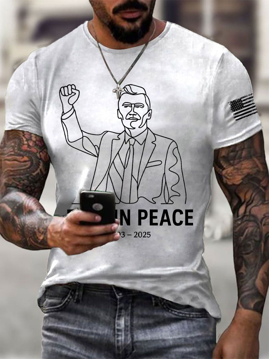 Freedom Charlie Kirk T-Shirt Freedom RIP Charlie Kirk 47 Memorial Charlie Kirk Shirt - Liberish