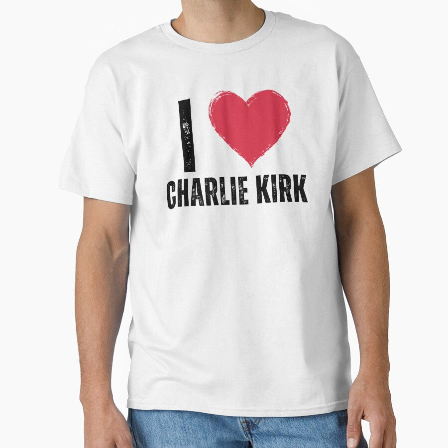 Freedom Charlie Kirk T-shirt I Love Charlie Kirk Merch Best Loyal Gifts For Supporters - Liberish