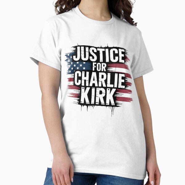 Freedom Charlie Kirk T-shirt Justic For Charlie Kirk U.S Flag Best Patriotic Merch - Liberish