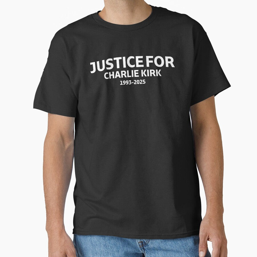 Freedom Charlie Kirk T-shirt Justice For Charlie Kirk 1993 2025 Gifts For Friends - Liberish