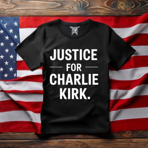 Freedom Charlie Kirk T-Shirt Justice For Charlie Kirk RIP Tribute Gifts For Supporters