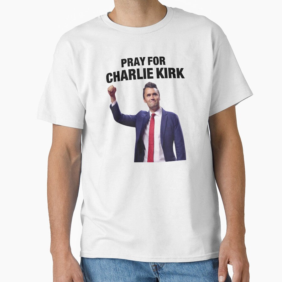 Freedom Charlie Kirk T-shirt Pray For Charlie Kirk Best Gifts For Charlie Supporters - Liberish