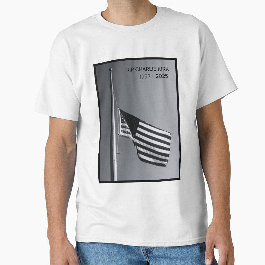 Freedom Charlie Kirk T-shirt RIP Charlie Kirik 1993 2025 Memorial Partiotic Gifts For Him - Liberish