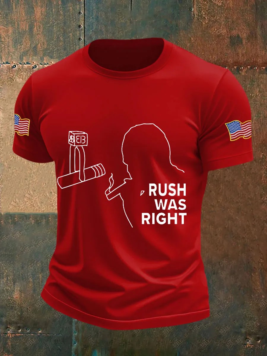 Freedom Charlie Kirk T-Shirt Rush Was Right Charlie Kirk 47 Unique Charlie Kirk Apparel - Liberish