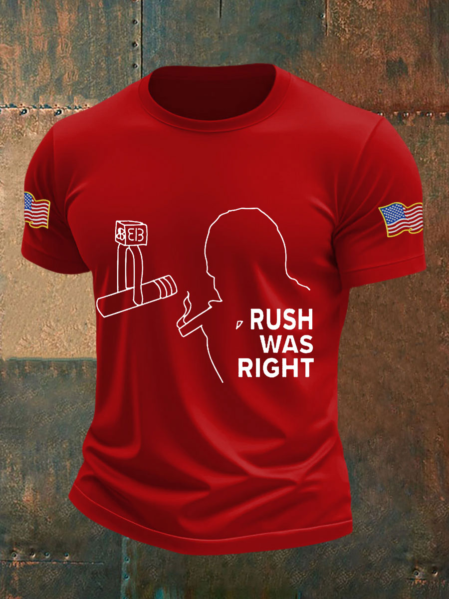 Freedom Charlie Kirk T-Shirt Rush Was Right Charlie Kirk 47 Unique Charlie Kirk Apparel - Liberish