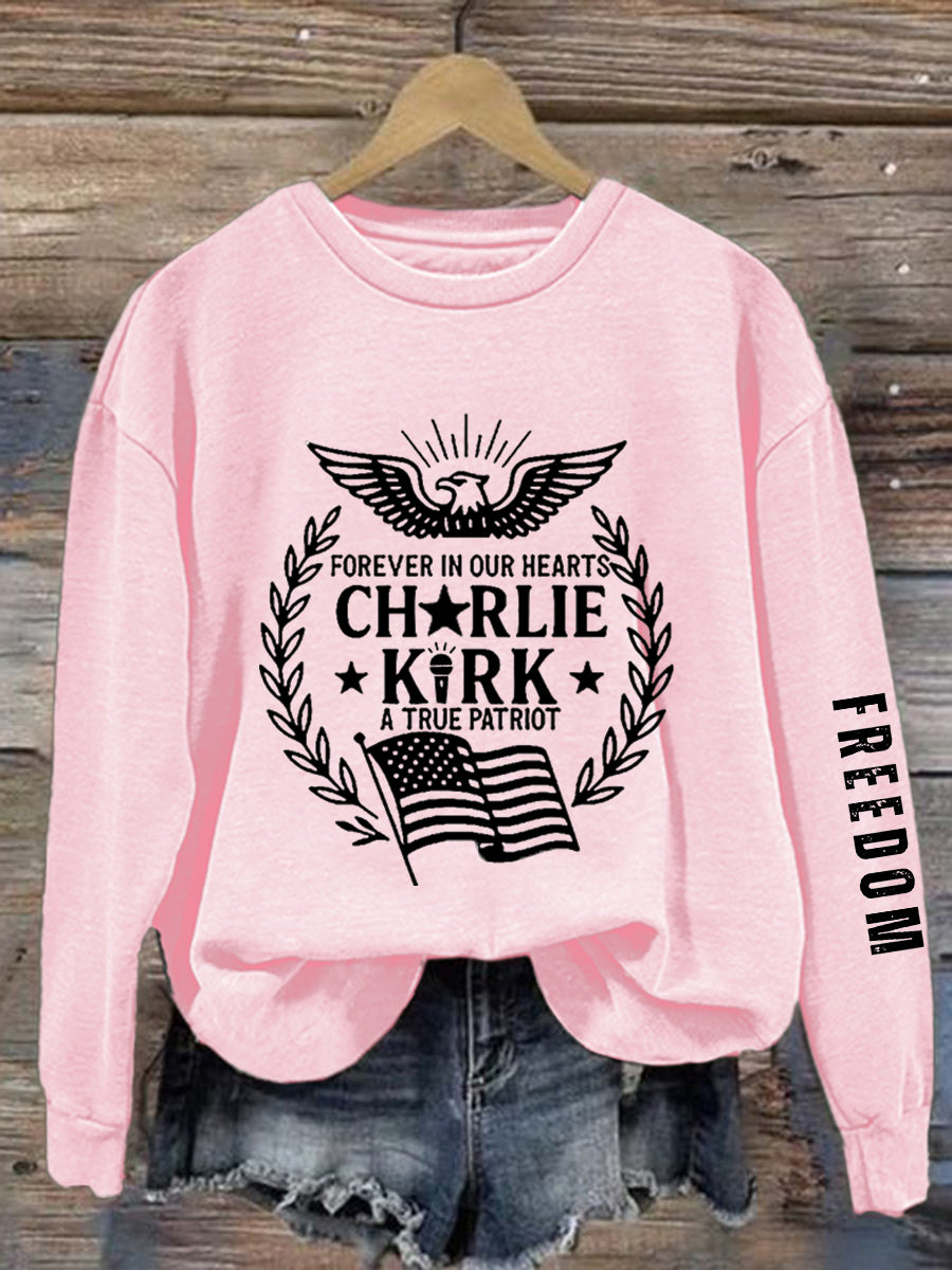 Freedom Is Not Free R.I.P Charlie Kirk Sweatshirt Charlie Kirk Freedom Sweatshirt