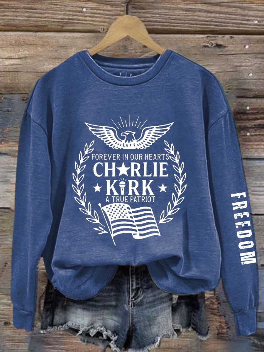 Freedom Is Not Free R.I.P Charlie Kirk Sweatshirt Charlie Kirk Freedom Sweatshirt