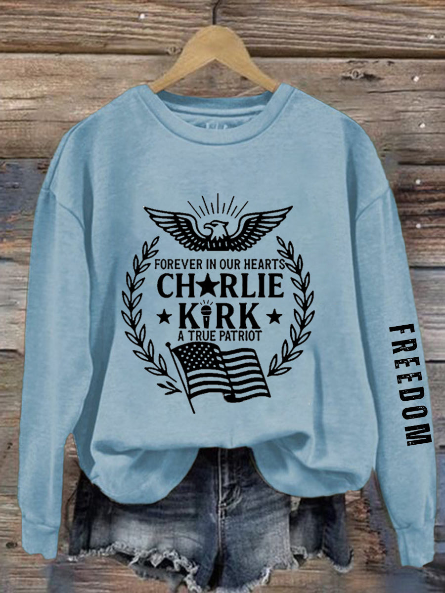Freedom Is Not Free R.I.P Charlie Kirk Sweatshirt Charlie Kirk Freedom Sweatshirt