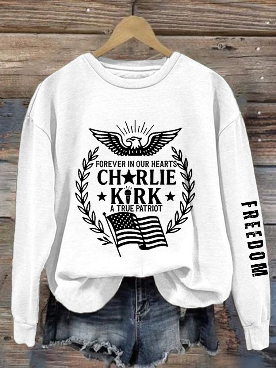 Freedom Is Not Free R.I.P Charlie Kirk Sweatshirt Charlie Kirk Freedom Sweatshirt