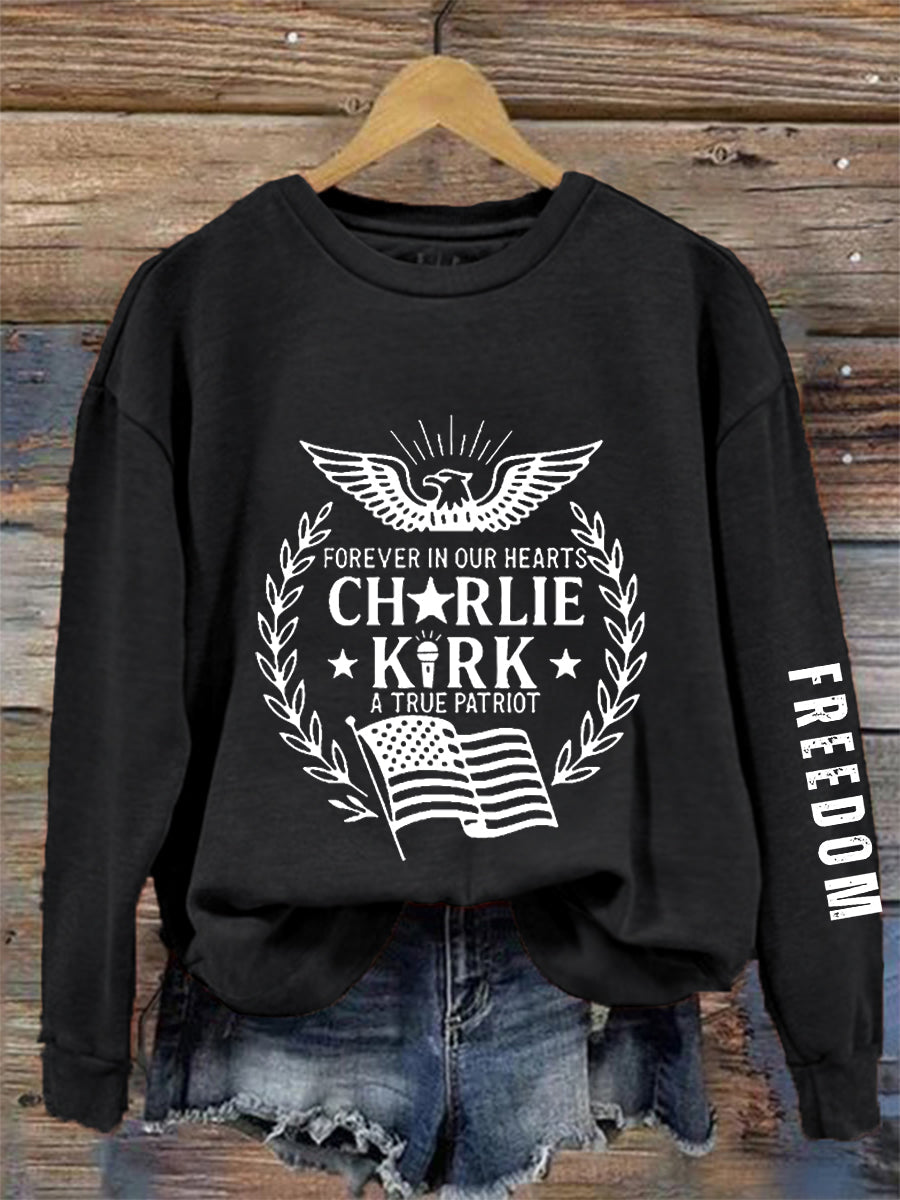 Freedom Is Not Free R.I.P Charlie Kirk Sweatshirt Charlie Kirk Freedom Sweatshirt
