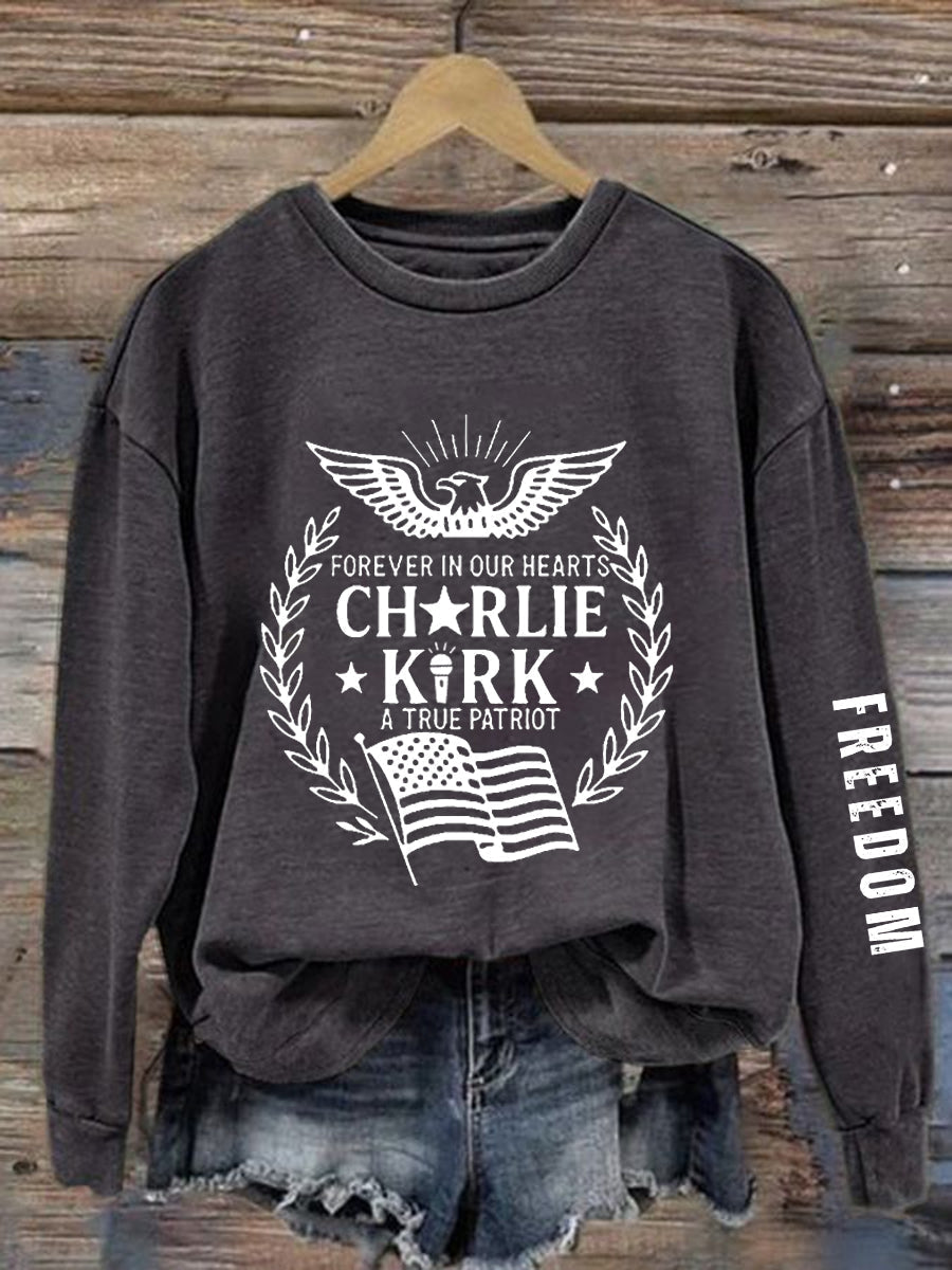 Freedom Is Not Free R.I.P Charlie Kirk Sweatshirt Charlie Kirk Freedom Sweatshirt