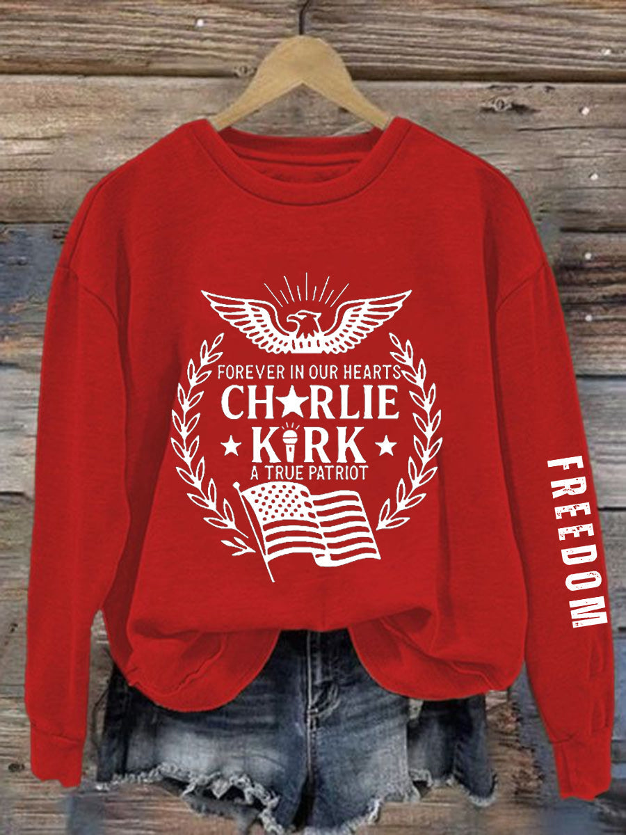 Freedom Is Not Free R.I.P Charlie Kirk Sweatshirt Charlie Kirk Freedom Sweatshirt