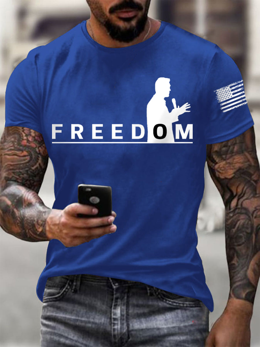 FREEDOM T-Shirt Freedom Tshirt Charlie Kirk