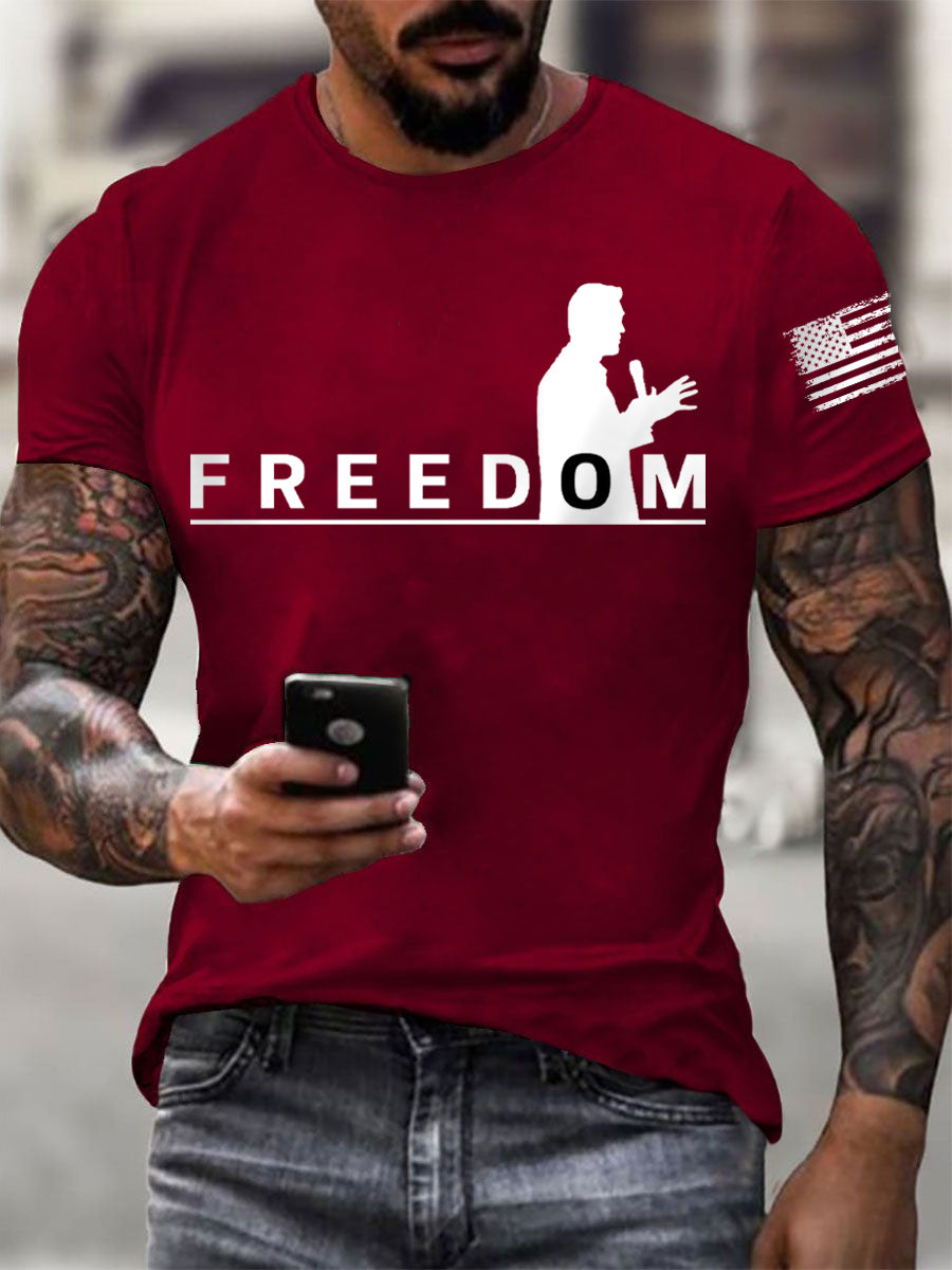FREEDOM T-Shirt Freedom Tshirt Charlie Kirk