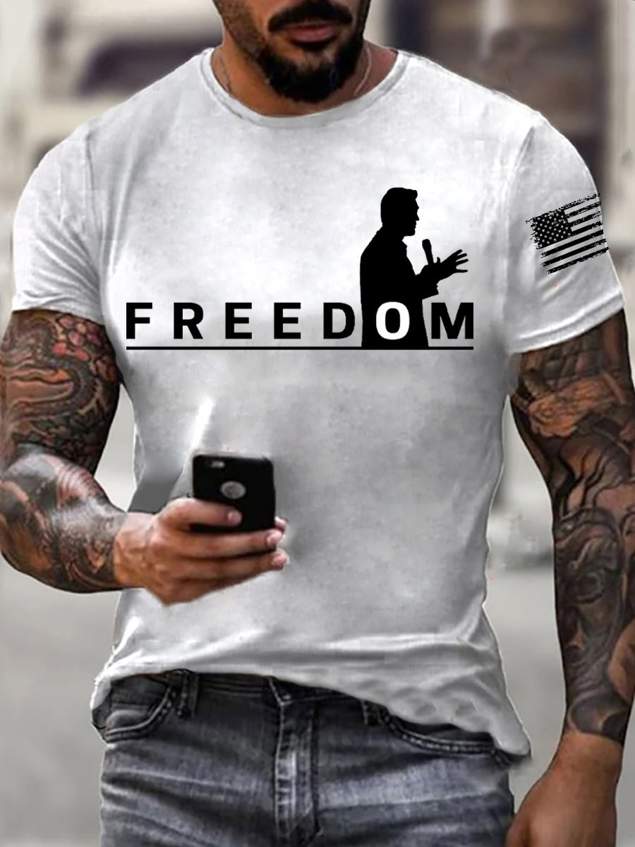FREEDOM T-Shirt Freedom Tshirt Charlie Kirk