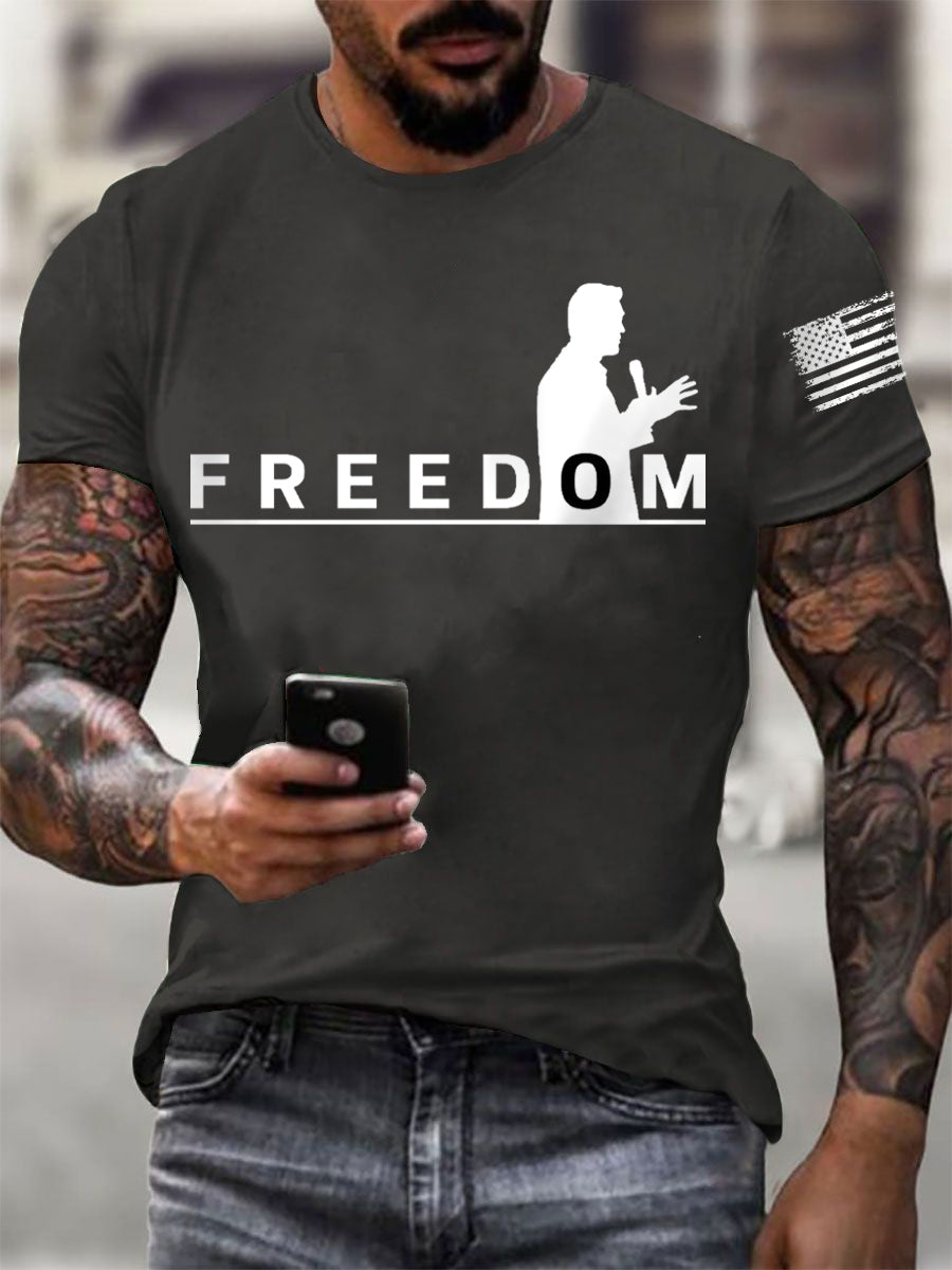 FREEDOM T-Shirt Freedom Tshirt Charlie Kirk