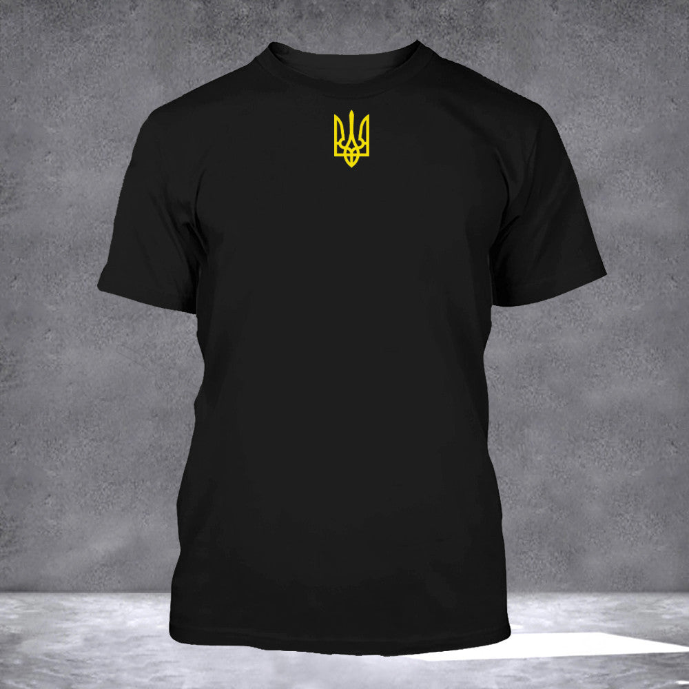 Zelensky Sweatshirt Ukrainian Trident Symbol Zelensky Green Sweatshirt