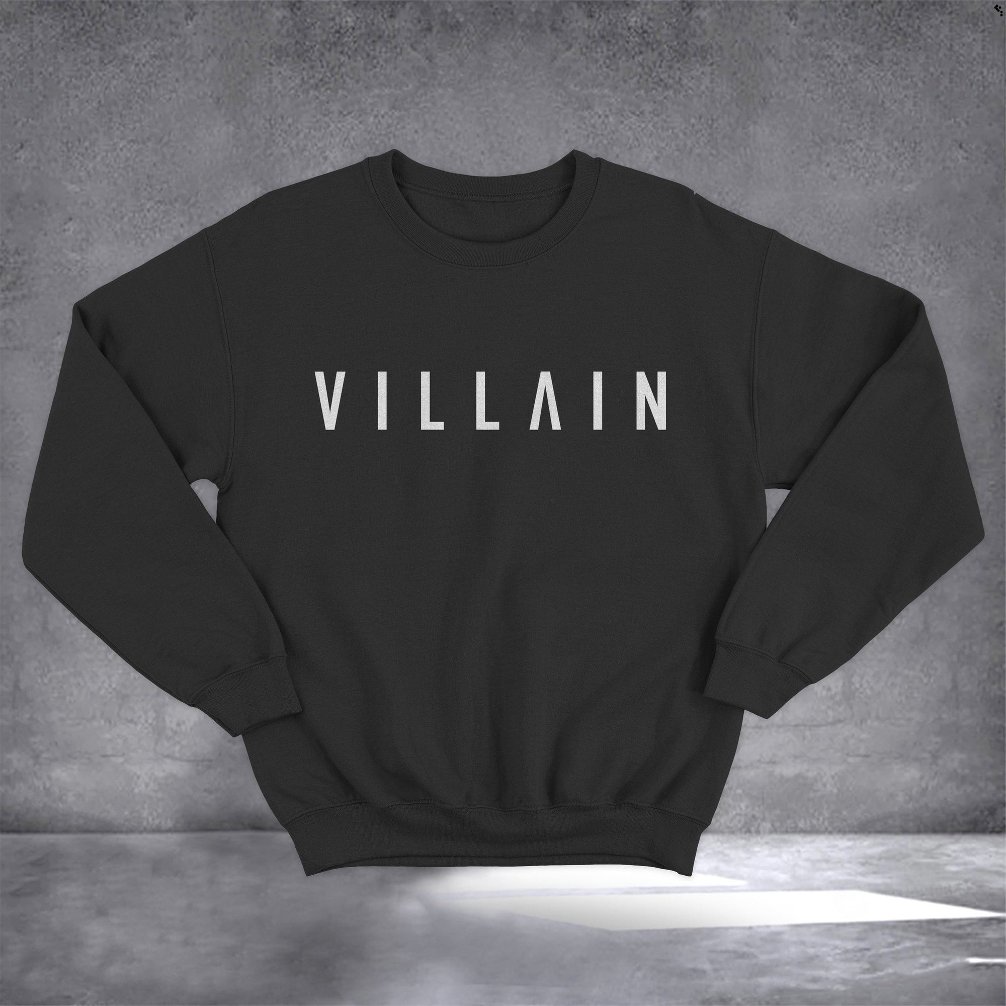 Villain Sweatshirt Detroit Villain Clothing For Men Women Presents