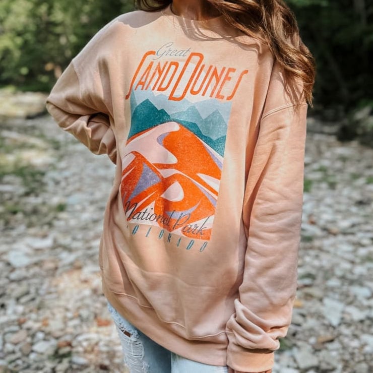 Great Sand Dunes National Park Sweatshirt Gift For Wife