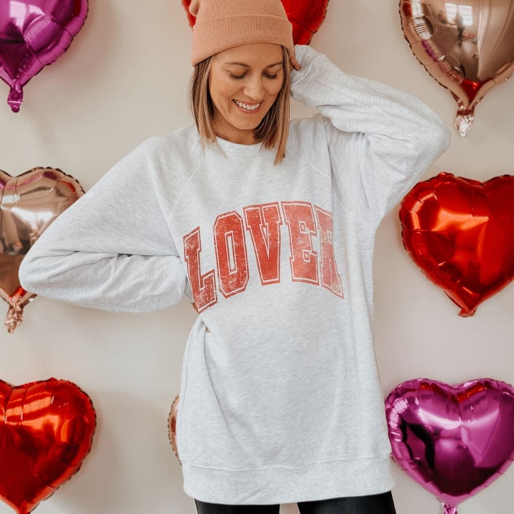 LOVER Sweatshirt Gift For Wife