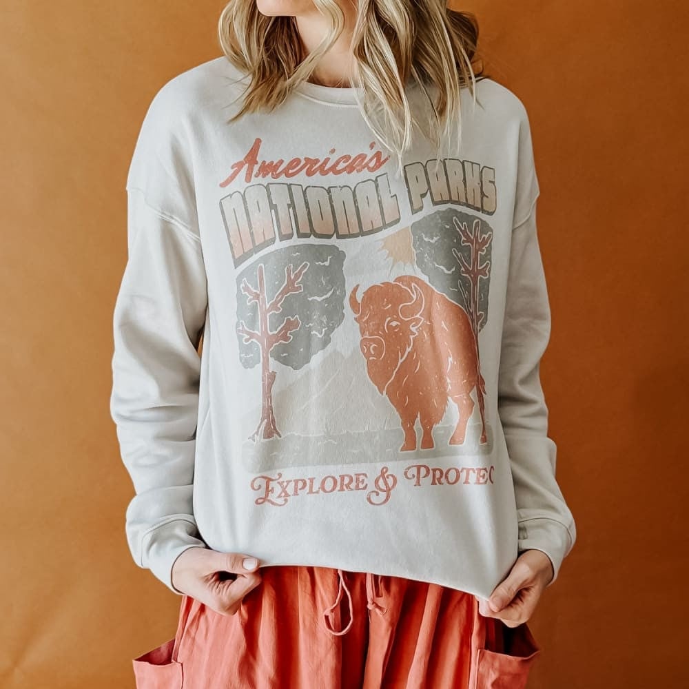 America's National Parks Sweatshirt Gift For Women