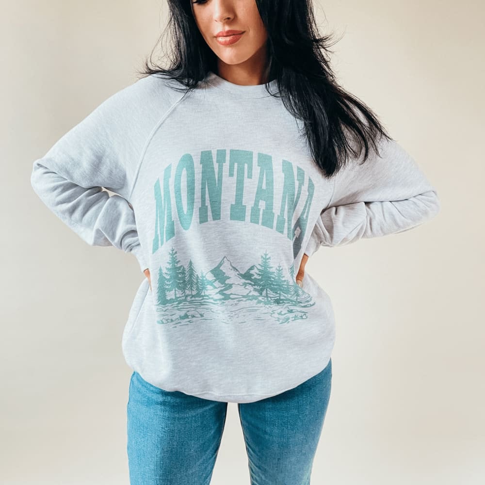Montana Sweatshirt Gift For Wife