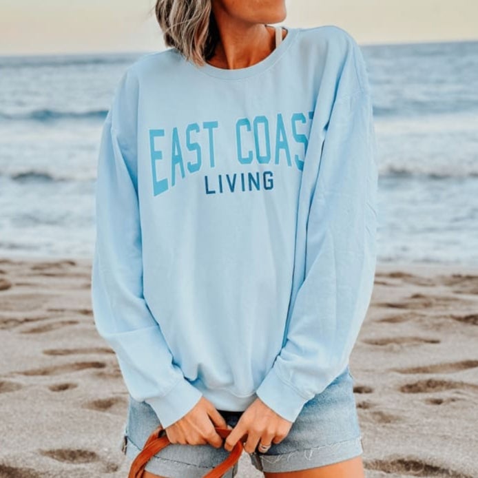East Coast Sweatshirt Gift For Women