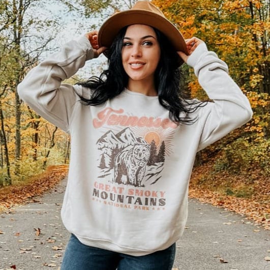Smoky Mountains National Park Sweatshirt Gift For Women