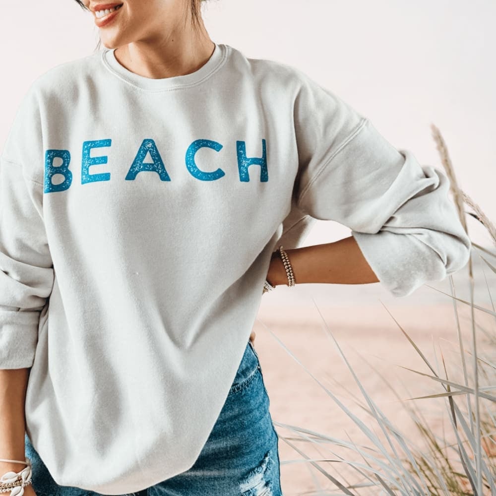 Beach Sweatshirt - Dust Gift For Women