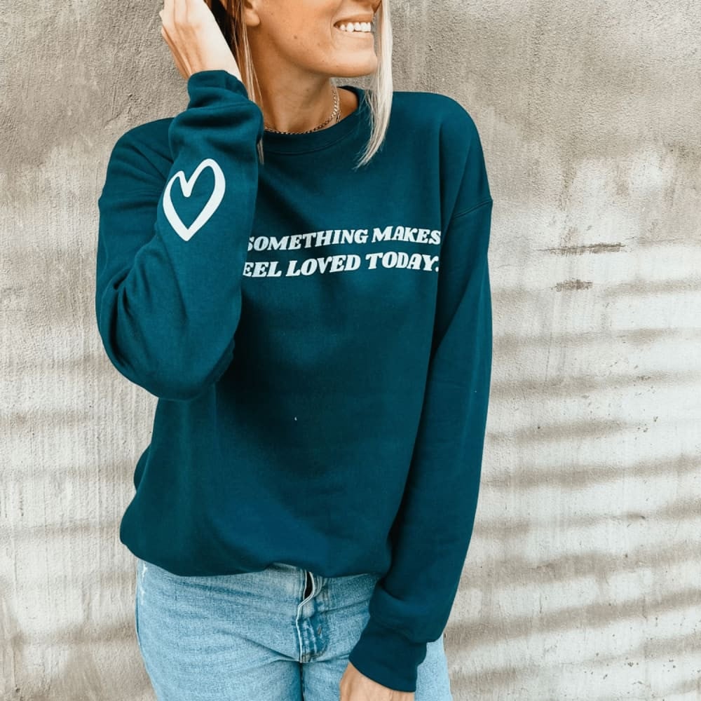 I Hope - Loved Sweatshirt Gift For Wife