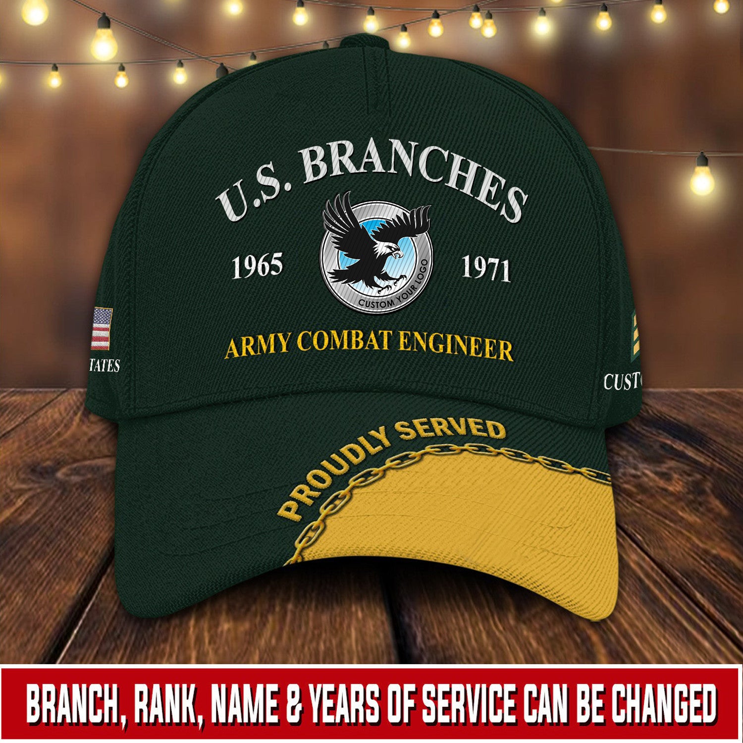 US Military – Custom Branch – Classic Cap