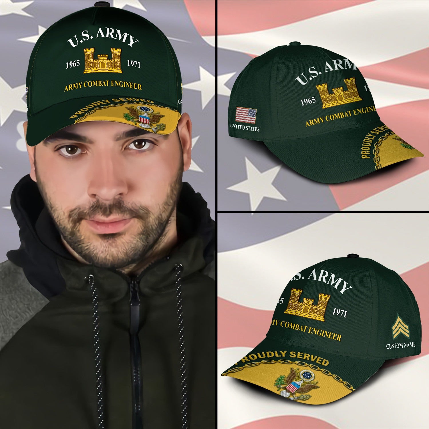 US Military – Custom Branch – Classic Cap