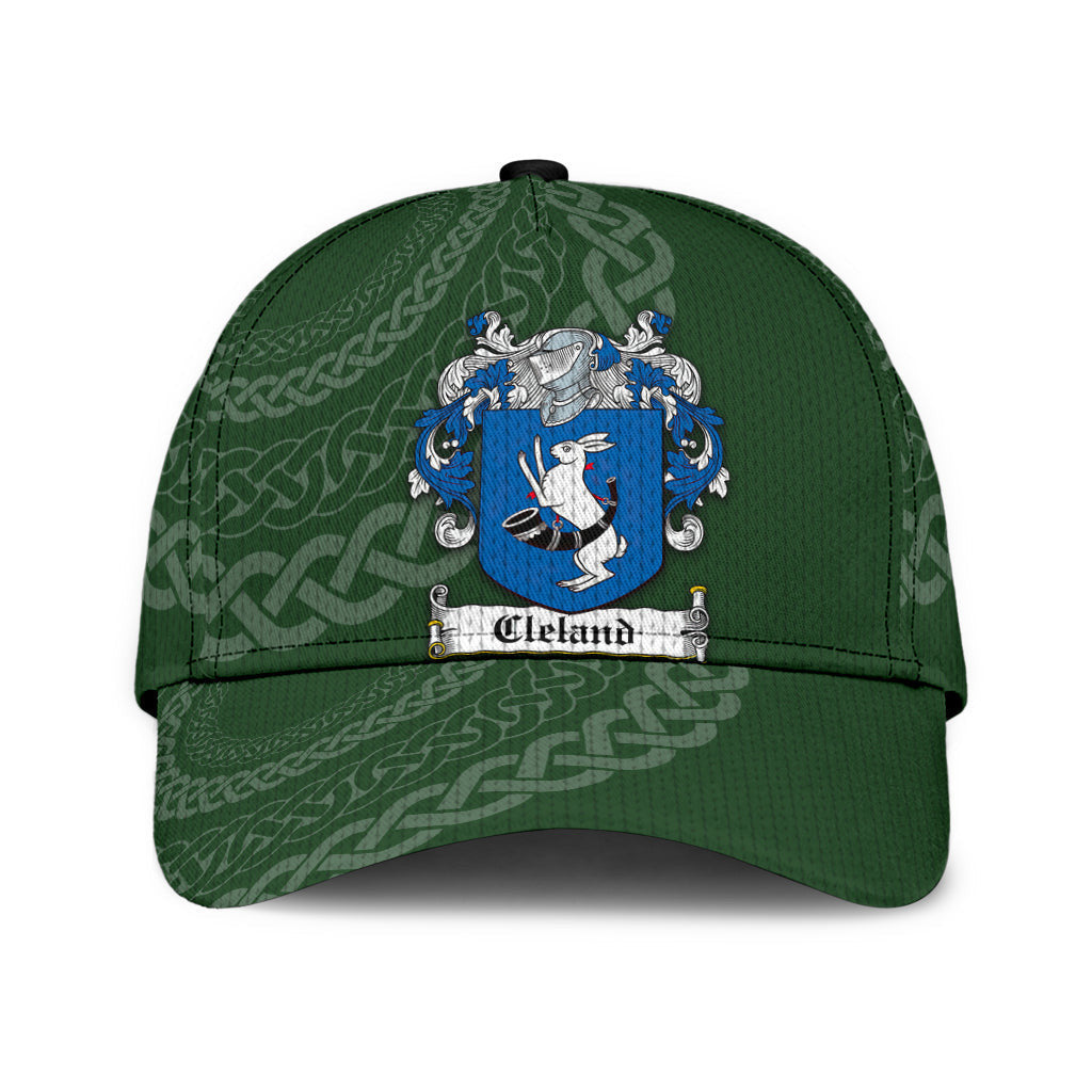 Cleland Coat Of Arms - Irish Family Crest St Patrick'S Day Hat Classic Cap