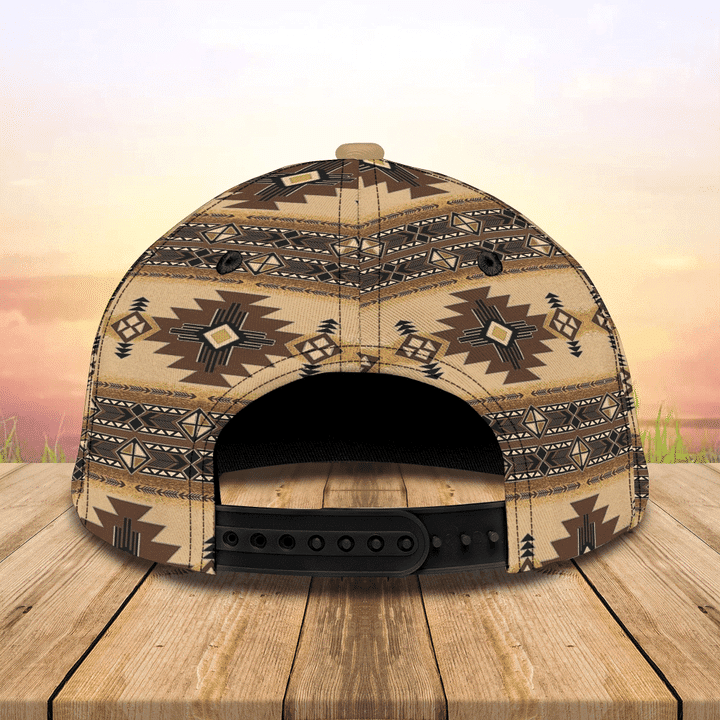 Personalized Custom Name Native Wolf Hat Classic Cap