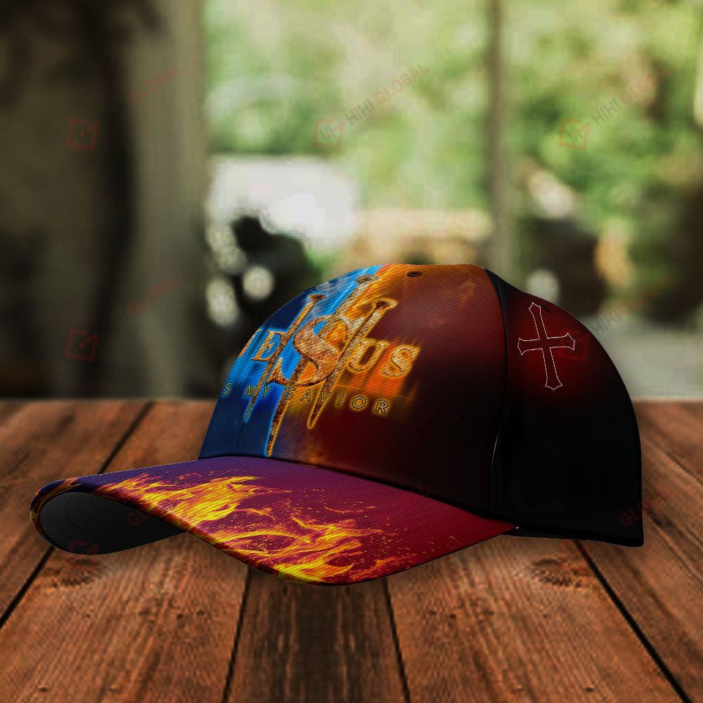 Jesus Is My Savior Christ God Classic 3D Cap Hat Classic Cap