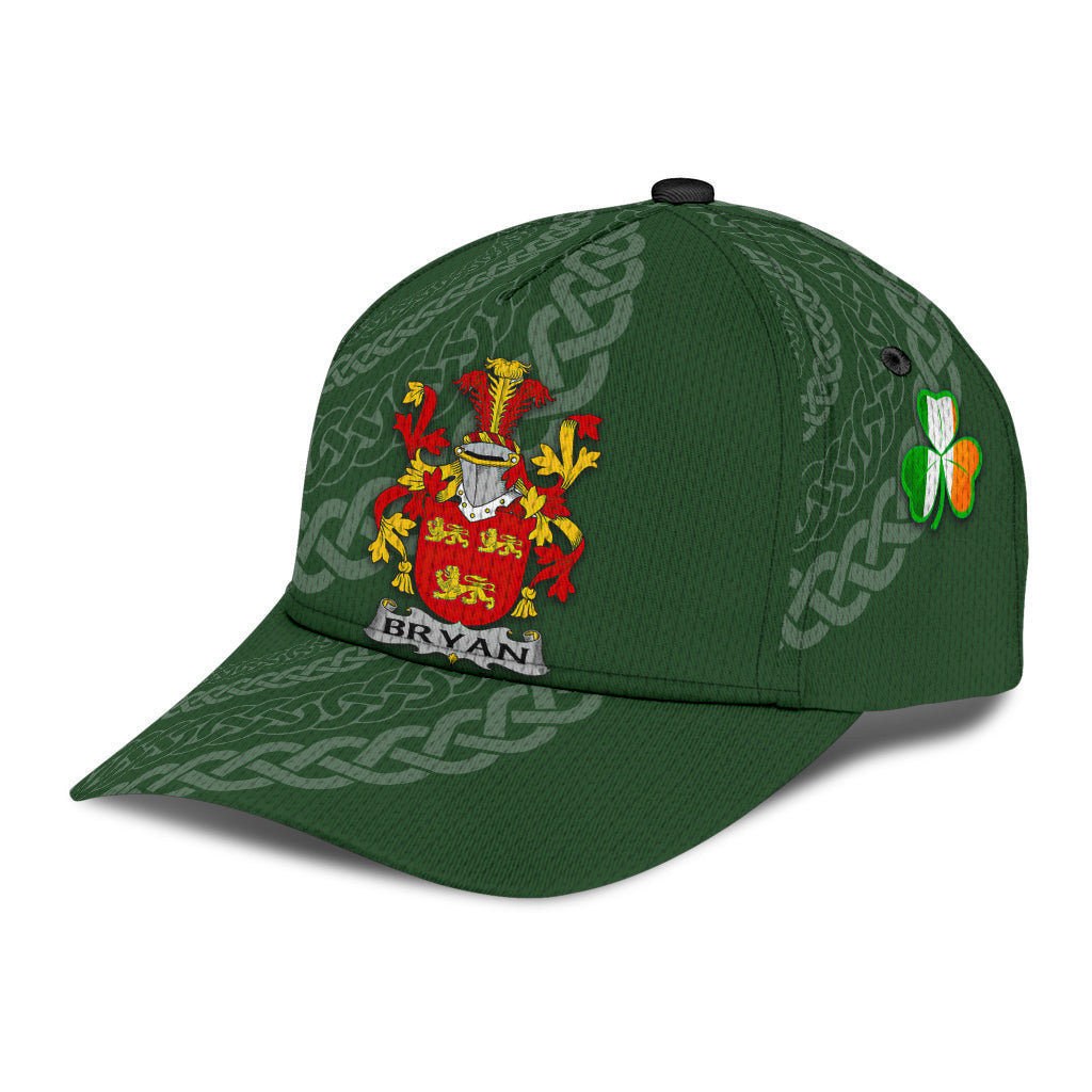 Bryan Coat Of Arms - Irish Family Crest St Patrick'S Day Hat Classic Cap