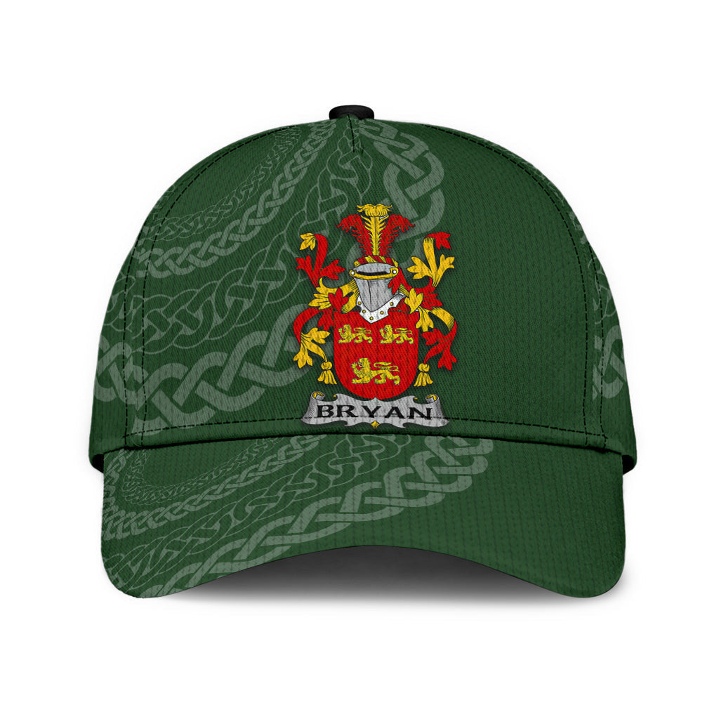 Bryan Coat Of Arms - Irish Family Crest St Patrick'S Day Hat Classic Cap