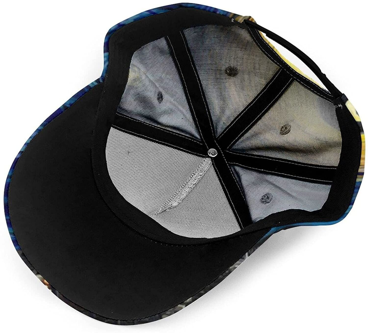 The Starry Night Print Casual Baseball 3D Cap Adjustable Twill Sports Dad Hats For Unisex Classic Cap