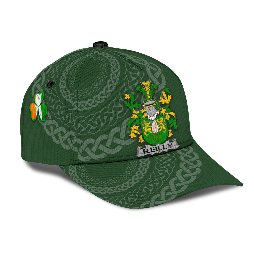 Reilly Coat Of Arms - Irish Family Crest St Patrick'S Day Hat Classic Cap